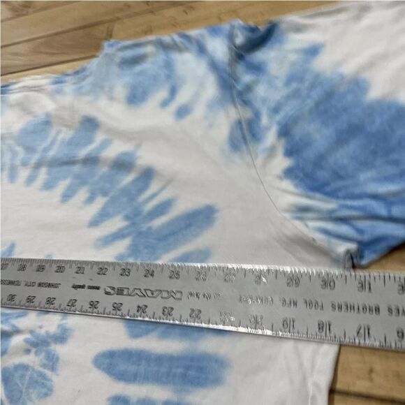 Vtg 2000 LOONEY TUNES Tazmanian Devil Wild Heart Taz Shirt Womens 26W/28W TieDye - Picture 10 of 16